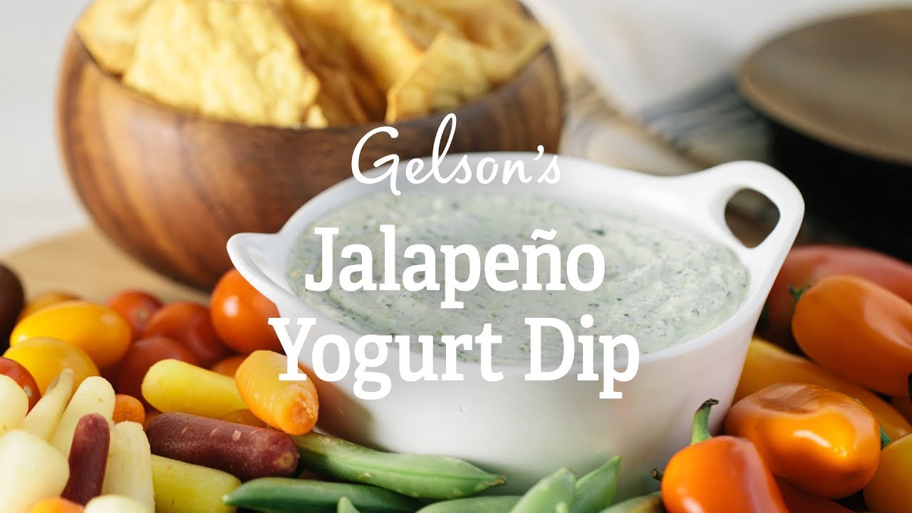 Jalape&ntilde;o Yogurt Dip