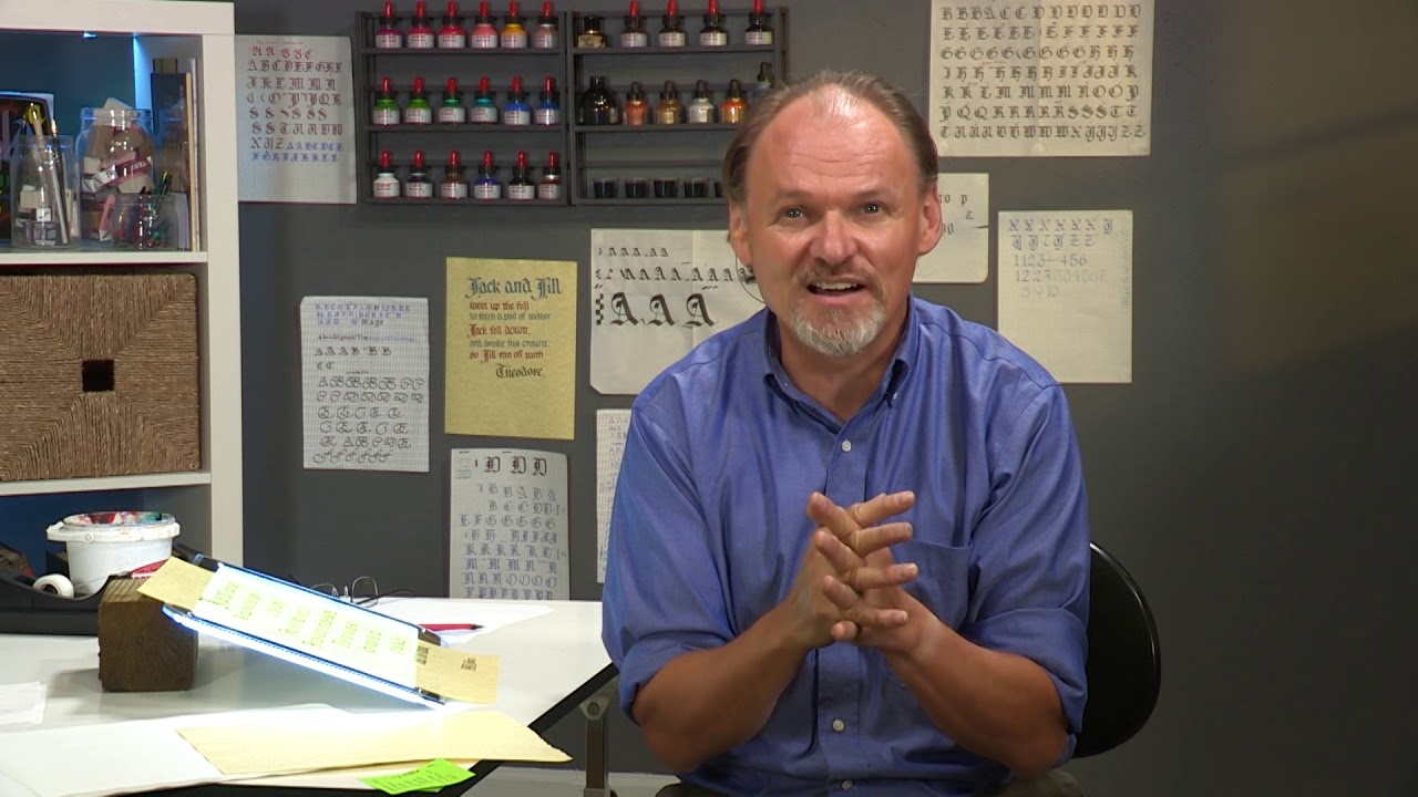 Uses and Benefits of Using a Light Table in Your Calligraphy