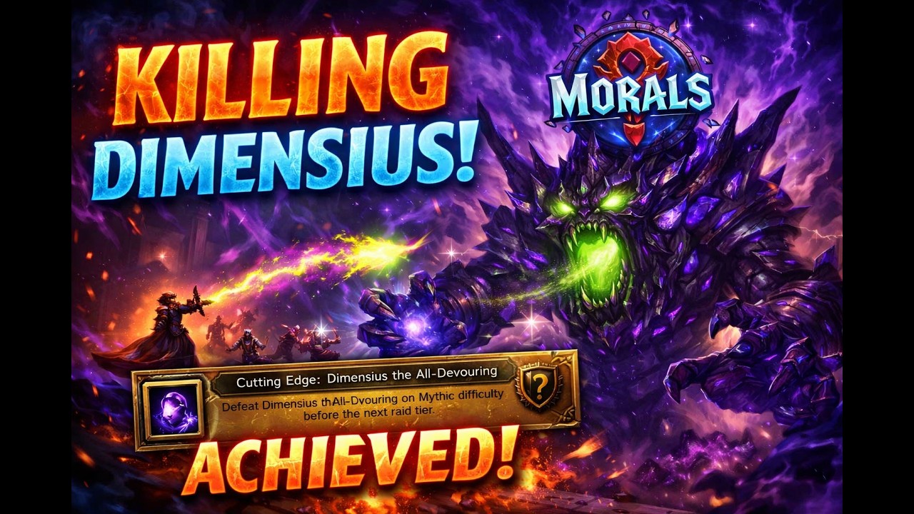 Dimensius the All-Devouring | Questionable Morals Destro Warlock POV | Mythic Mana forged Omega