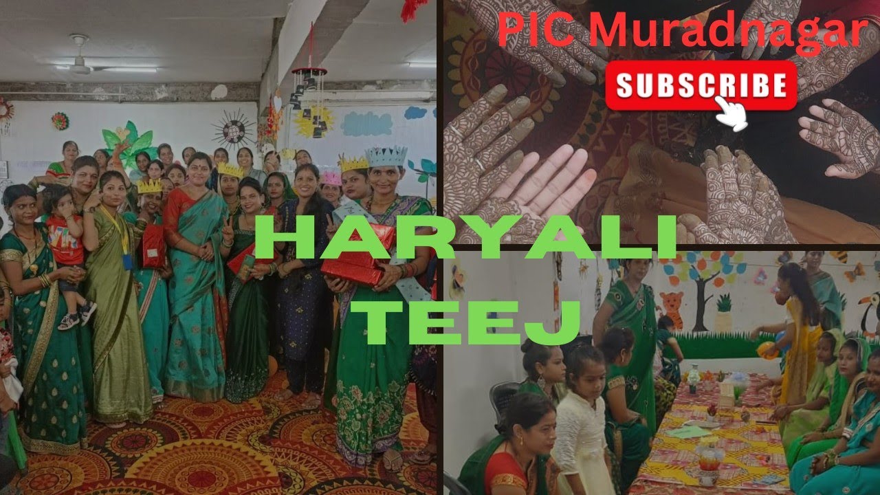 Hariyali Teej Celebration || Purngyananjali Inter College