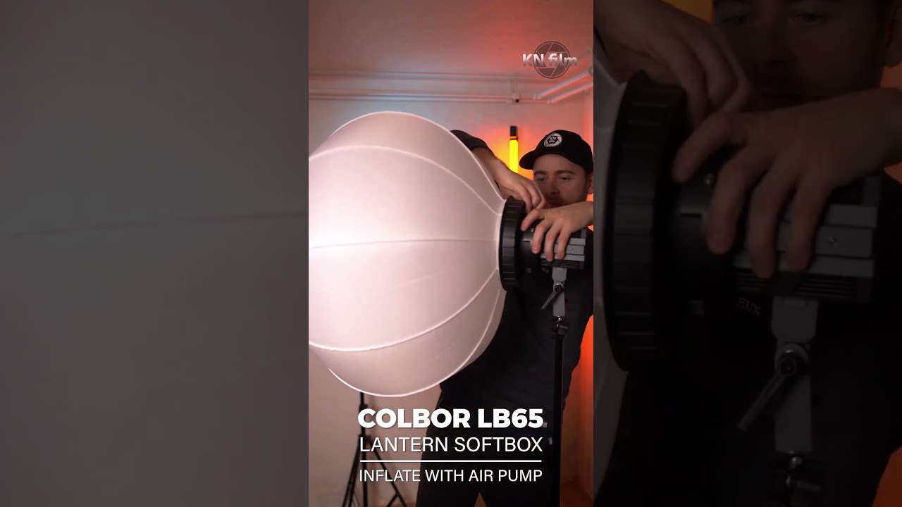 Get your 360&deg; Soft Fill Light with COLBOR LB65 65cm Inflatable Lantern Softbox #videography #studio