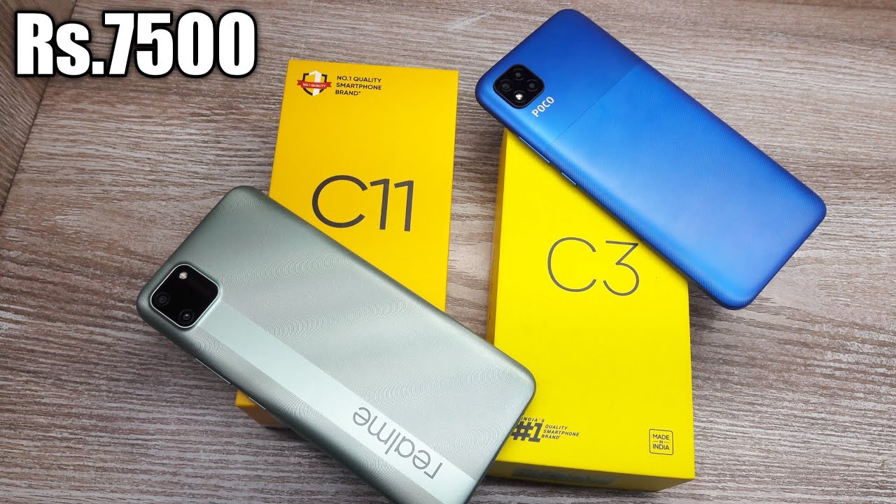 Poco C3 vs Realme C11 - Which Should You Buy ?
