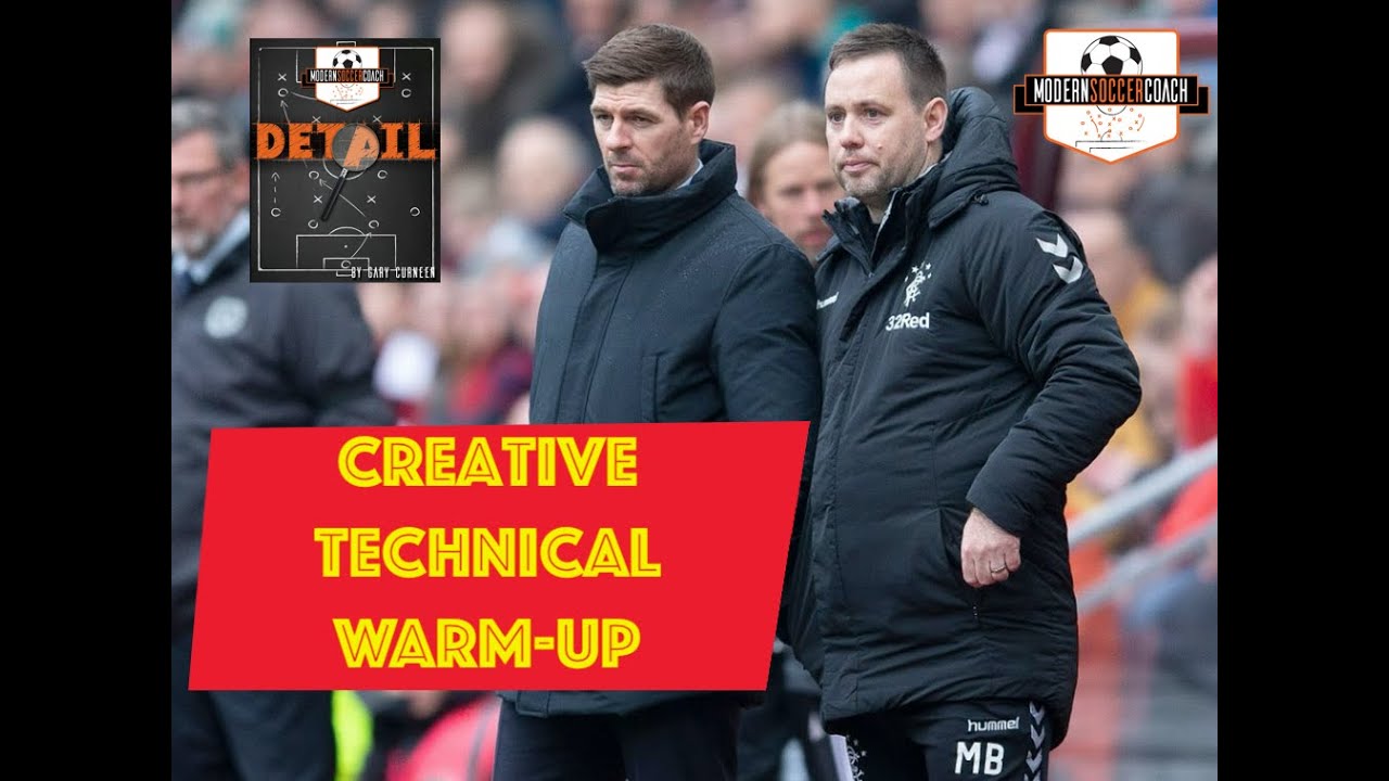 Michael Beale: Creative Technical Warm-Up Progressions