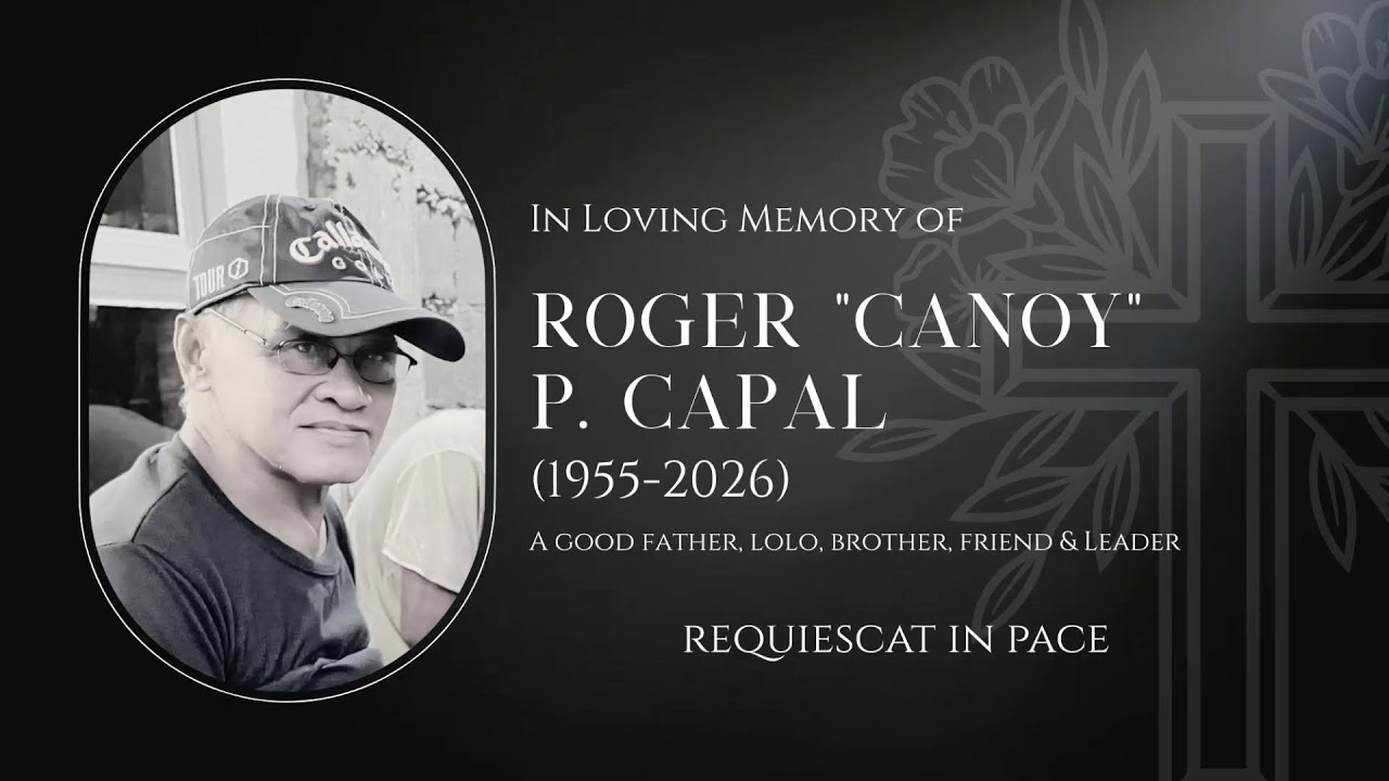 LIVE: NECROLOGICAL SERVICE for + Roger Capal Sr.