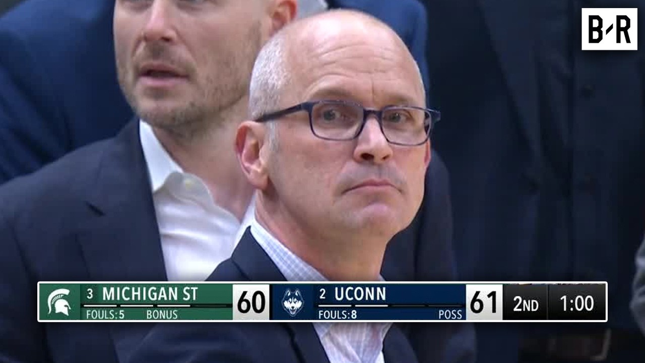 Final 3 Minutes 🍿 UConn vs. Michigan State