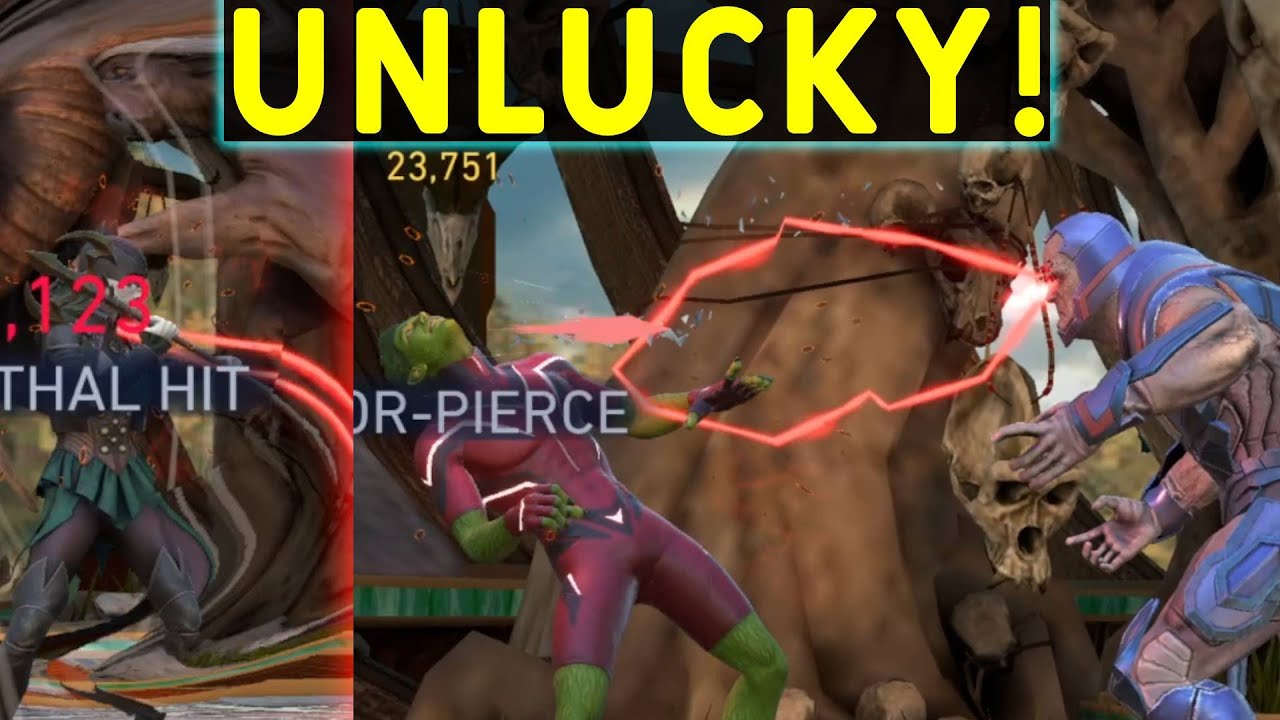 Босс Дарксайд удаляет мои две сильнейшие команды Injustice 2 Mobile