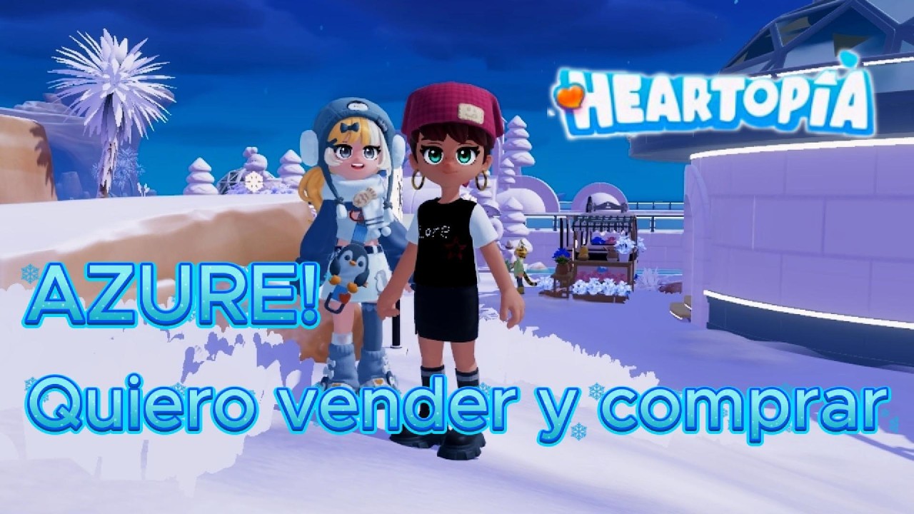 AZURE, Quiero Vender!! 😮 para comprar en @Heartopia-official quieres saber como? #heartopia