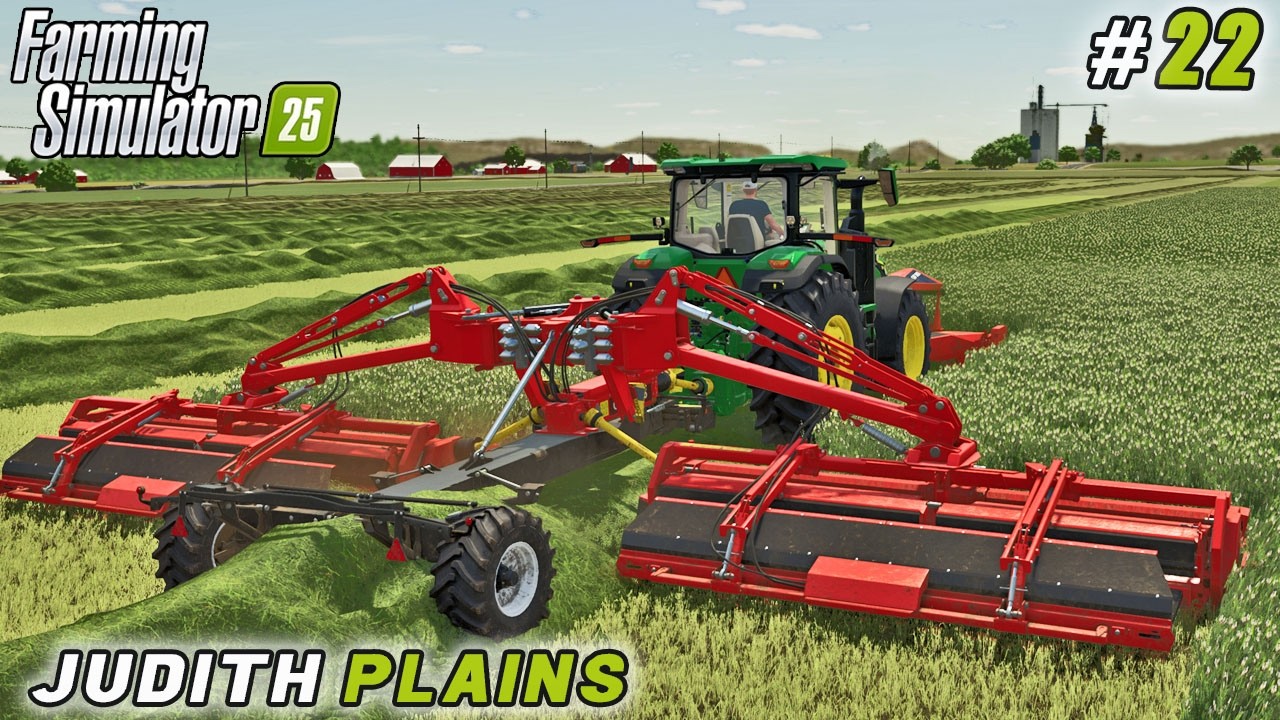 Efficient Clover Harvest with New Machines | Farming simulator 25 | Judith Plains | Timelapse #22