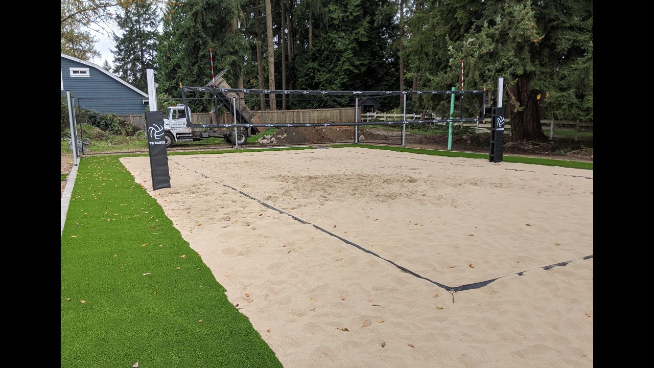 Building a Sand Volleyball Court for year round play in Washington state