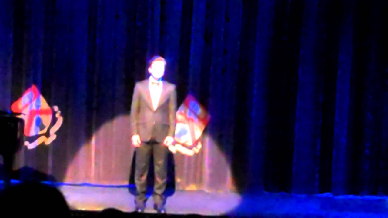 Bring Him Home Laurence Kilsby Tenor age 17