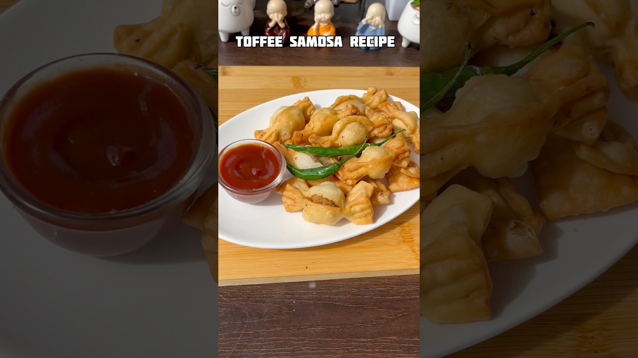 Toffee samosa recipe 