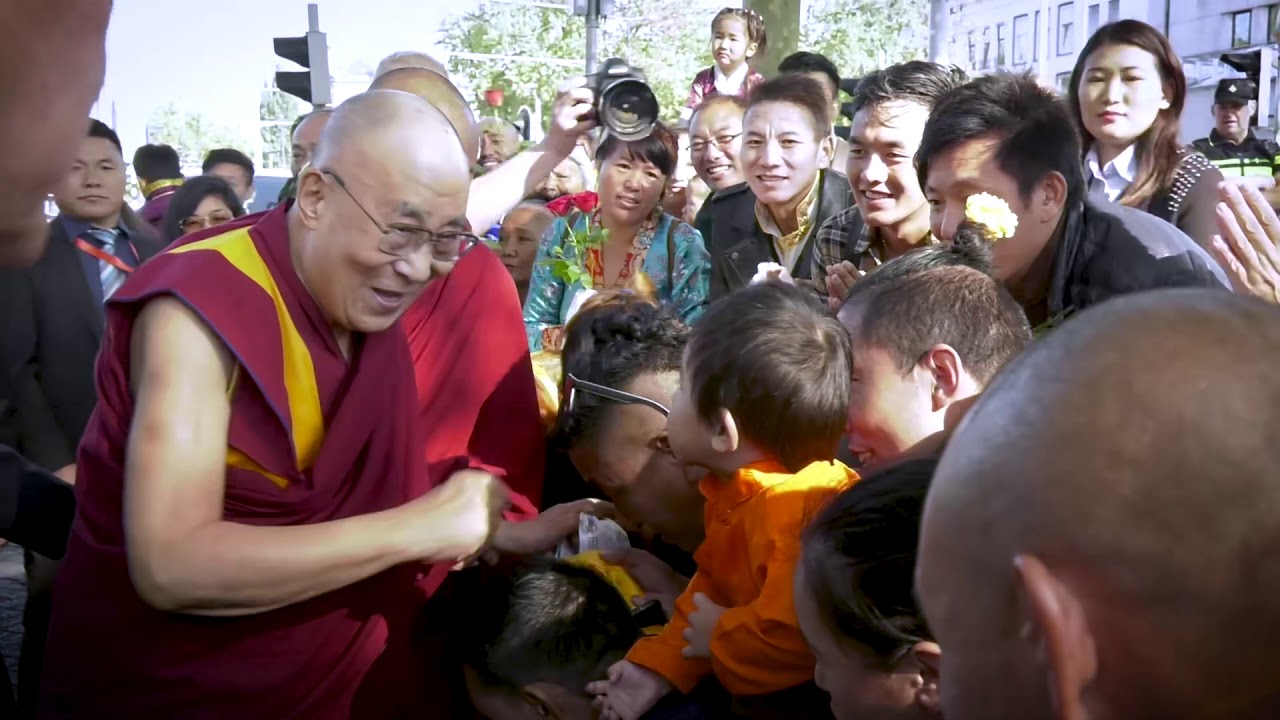 Arrival Dalai Lama in Holland 2018-9-14