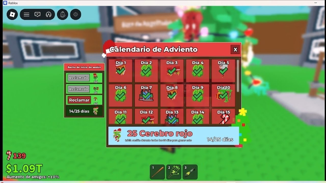 ABRIENDO LUCKY BLOCK DE NAVIDAD ROBA UN BRAINROT #brainrot  #robaunbrainrot #roblox