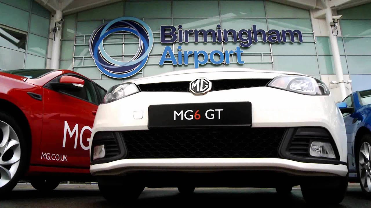 MG partners up with Birmingham Airport