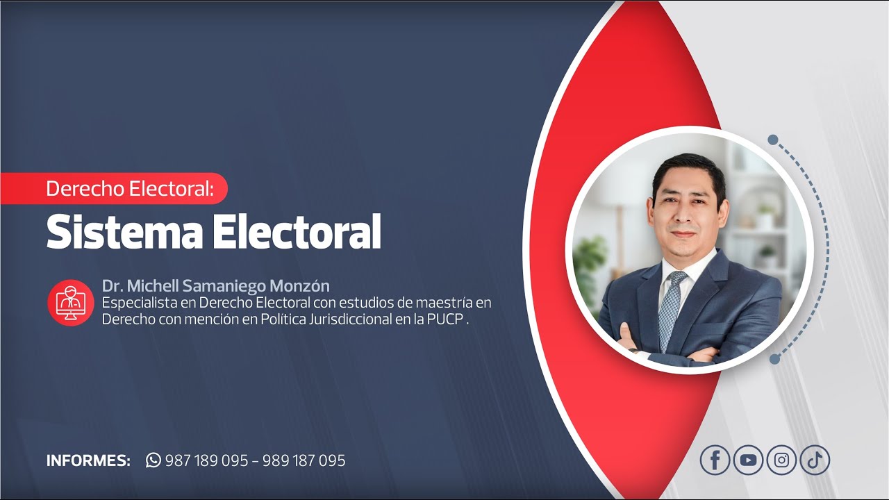 Sistema Electoral | Michell Samaniego Monzón