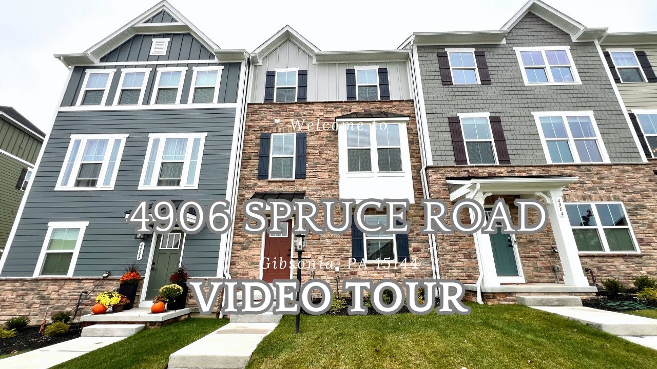 Video Tour of 4906 Spruce Rd  Gibsonia, PA