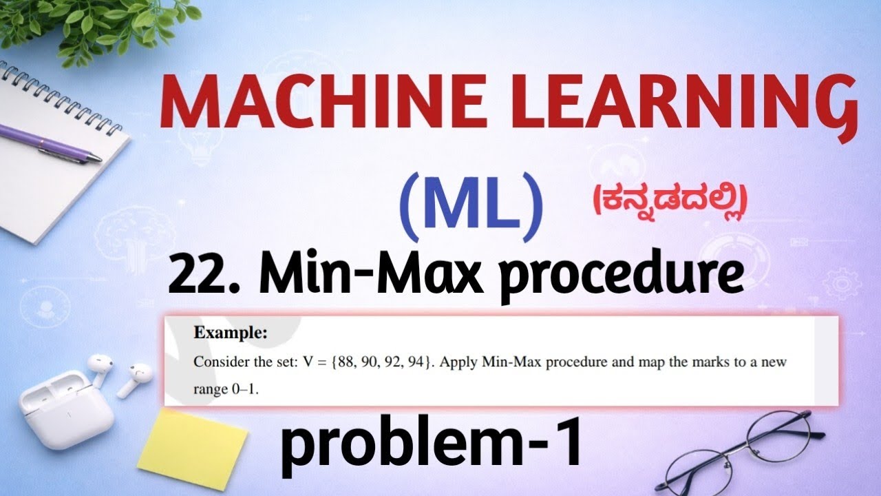 Min Max Normalization Numerical Problem Solved Step by Step|Machine learning|ML|numerical|Eduyodha 