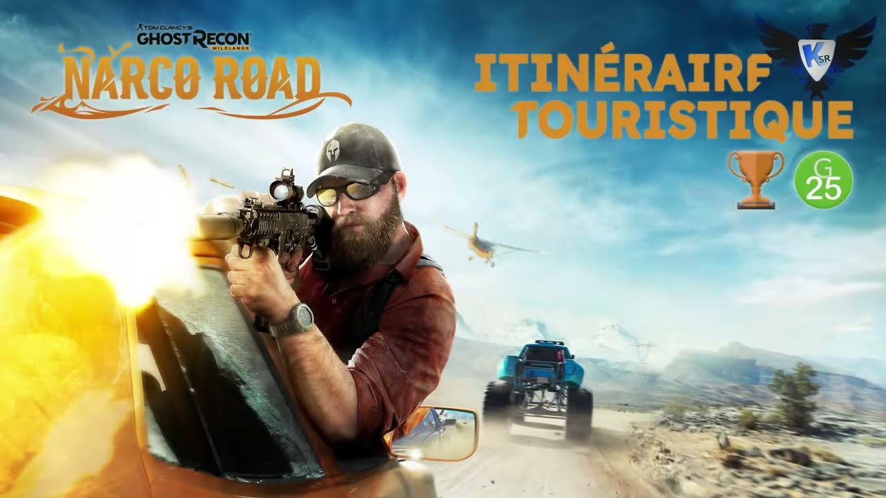 Ghost Recon Wildlands - Narco Road - Trophée / Succès : Itinéraire touristique