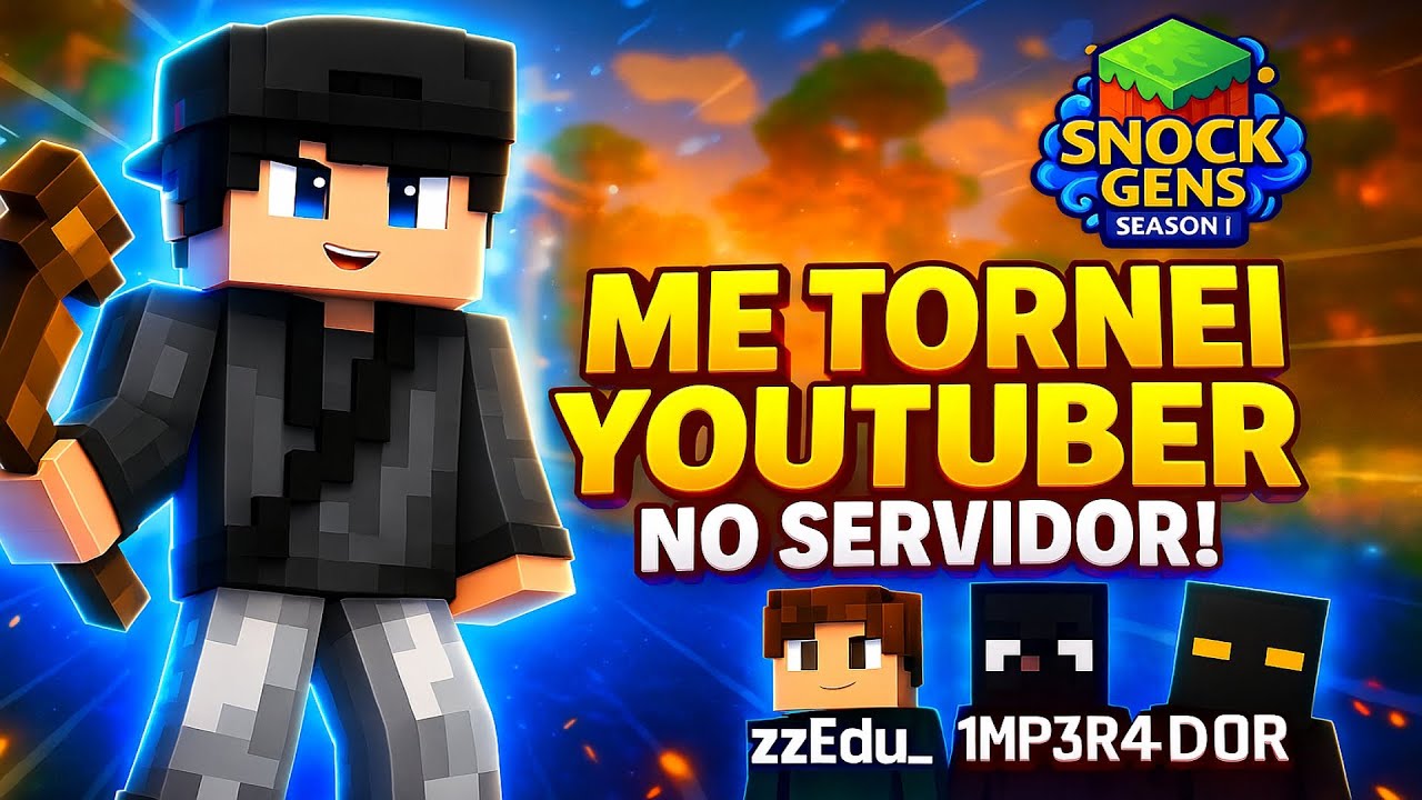 🔥⚡ FINALMENTE TAG YOUTUBER NO SERVIDOR DO zzEdu & 1MP3R4D0R! (Abrindo Caixas &Eacute;PICAS) 🚀💥 SnockGens#02