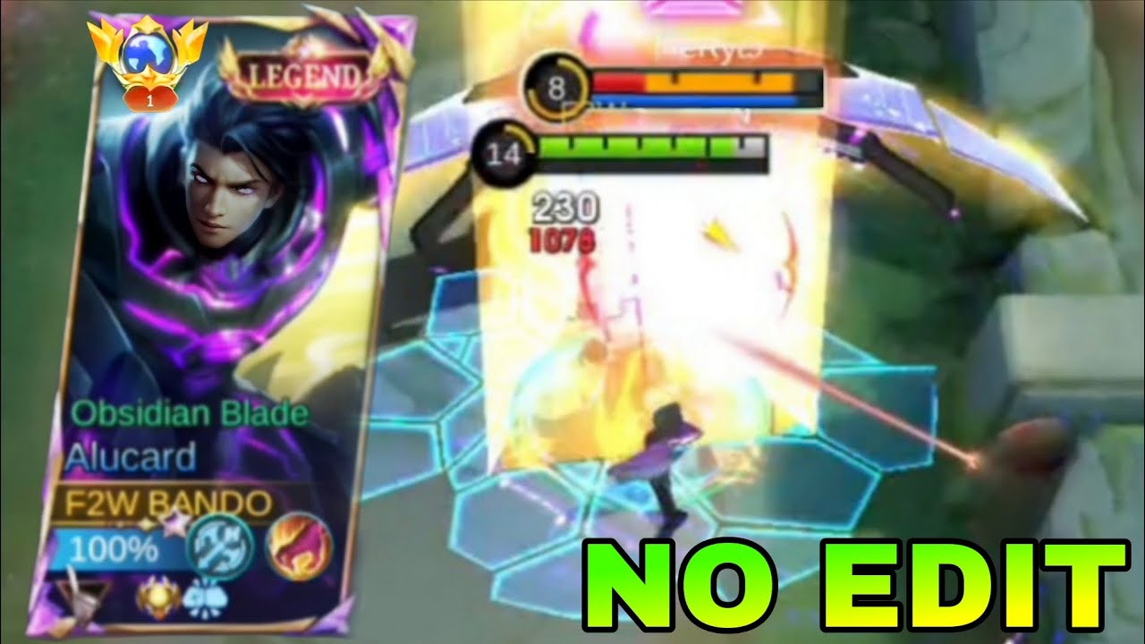 GLOBAL ALUCARD PERFECT ROTATION NO EDIT GAMEPLAY #2 | MOBA LEGEND