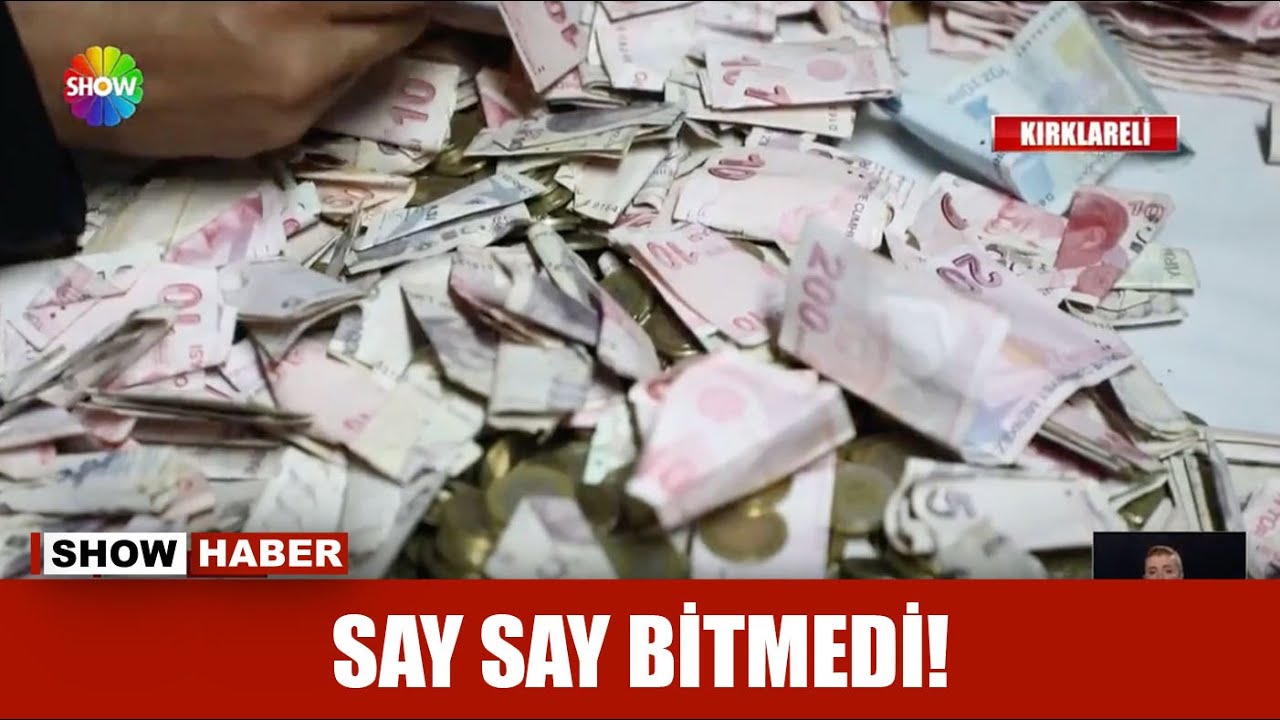Dilenciden çıkan parayı makineyle saydılar