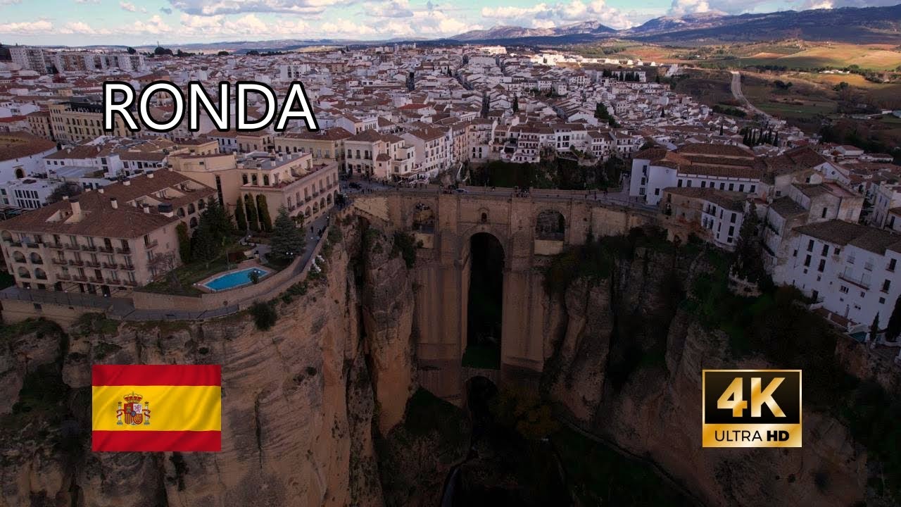 Ronda, Andalusia, Spain - 4K DJI Air2S Drone Footage