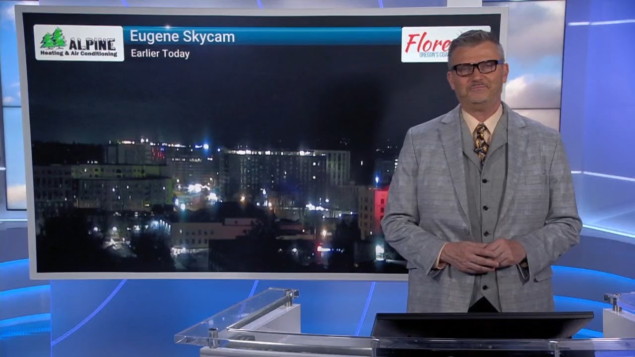 Mostly cloudy Monday with more rain in store for the week