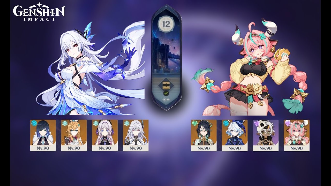Spiral Abyss | Skirk | Varesa Electro-Charged | Genshin Impact Luna IV 6.3