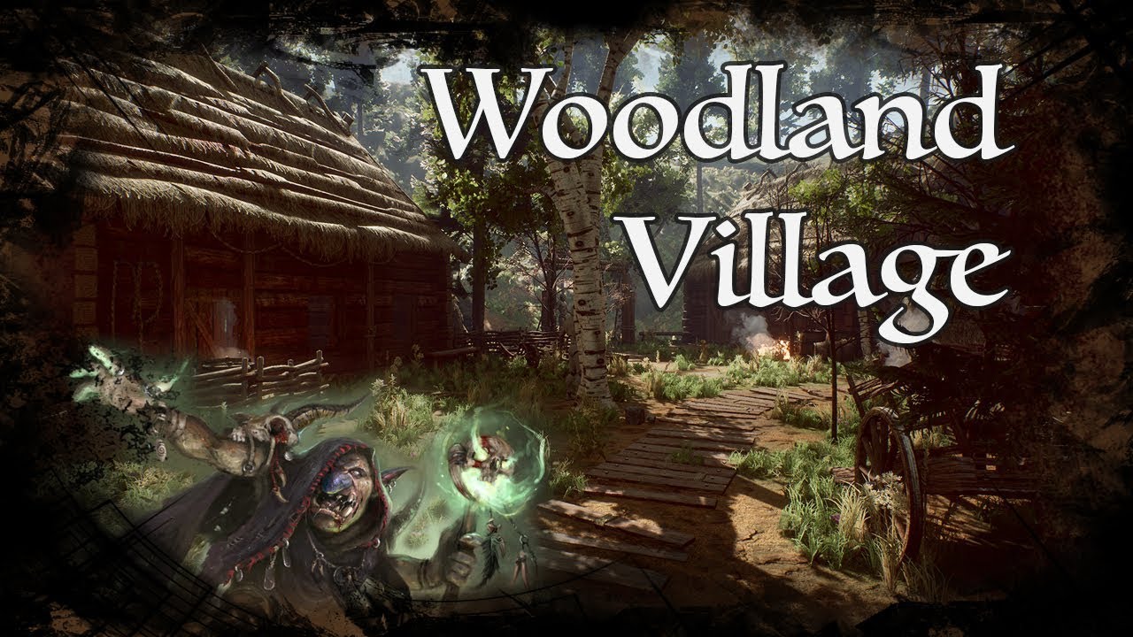D&D Ambience - Woodland Village