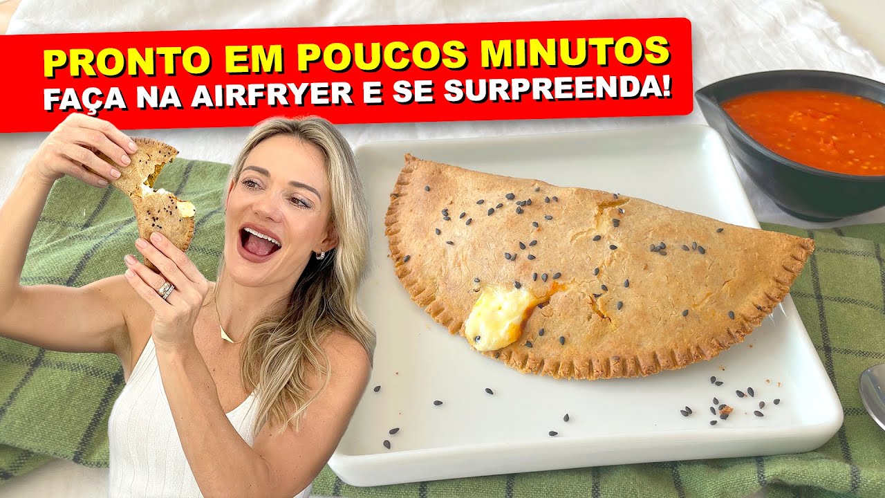 Esse pastel sem óleo você vai querer comer todos os dias!