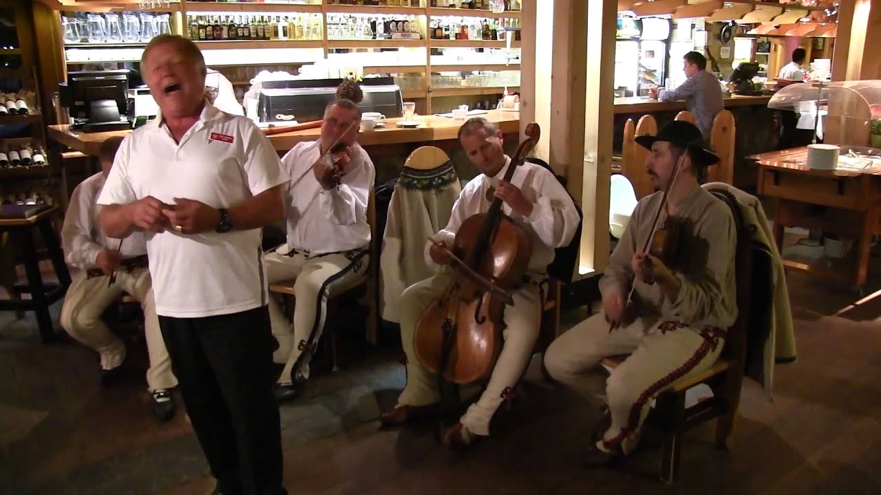 Jan Lewan Singing with Zakopane Folkgroup 7/8/14