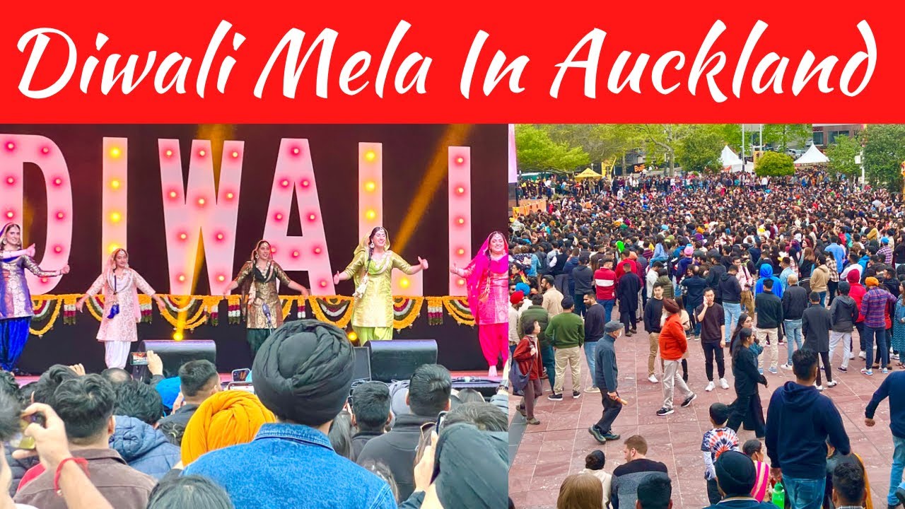 Diwali Mela Auckland, New Zealand 2022 | Diwali Festival Celebration In New Zealand | Punjabi |