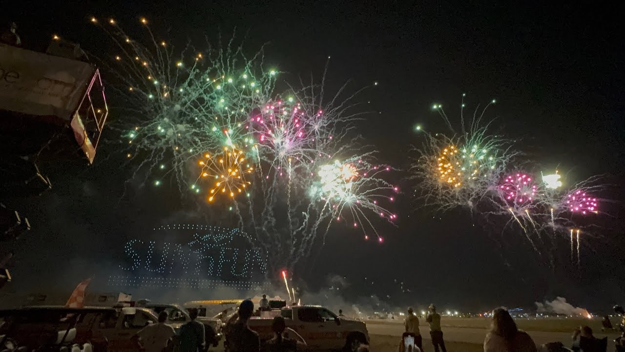 Sun ‘n Fun 2025 Wednesday night airshow (pyro portion only)