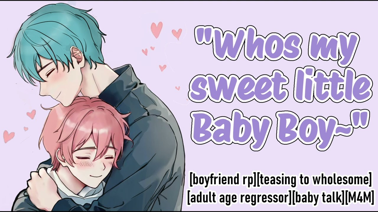 asmr loving caregiver boyfriend teasing (CGL) to wholesome for adult age regressors roleplay M4M