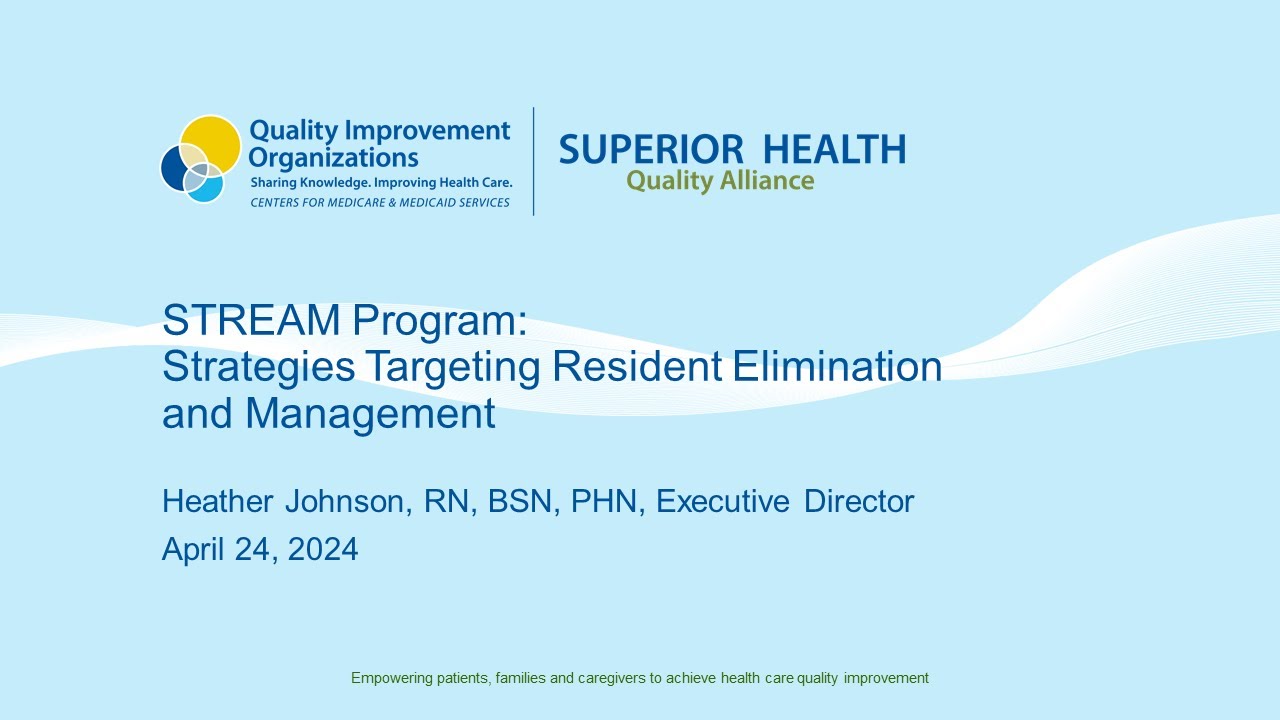 STREAM Program: ​Strategies Targeting Resident Elimination ​and Management (Roundtable)