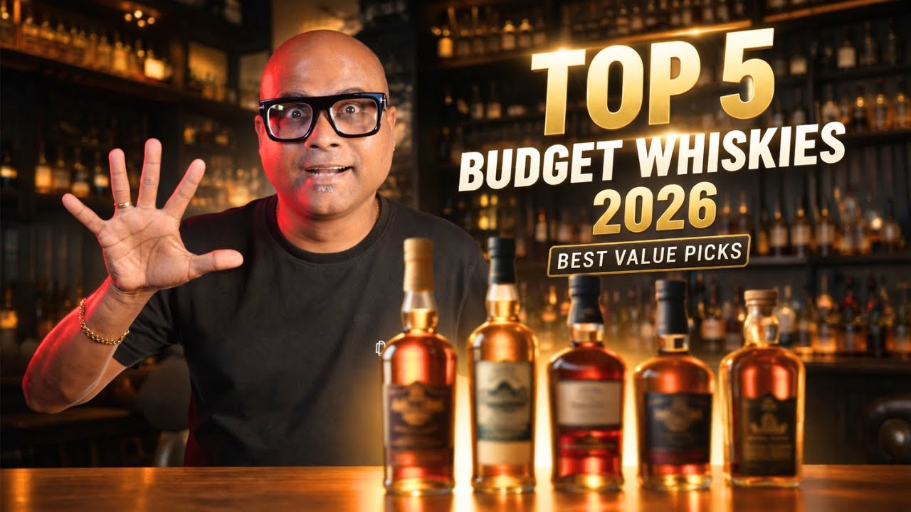 Top 5 Budget Whiskies in 2026 | ये 5 व्हिस्की धमाल मचा रहा है इंडिया 🇮🇳 में 