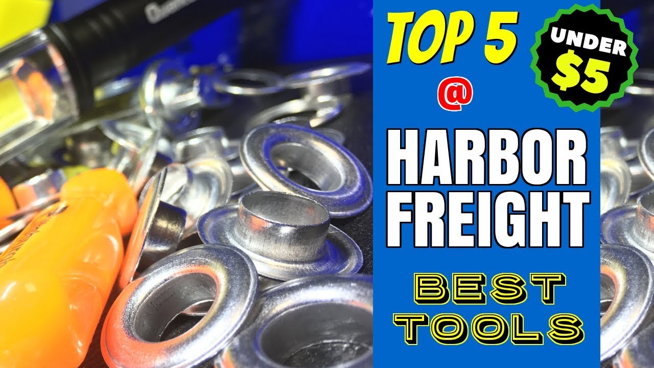 TOP 5 BEST HARBOR FREIGHT TOOLS!! (UNDER $5)