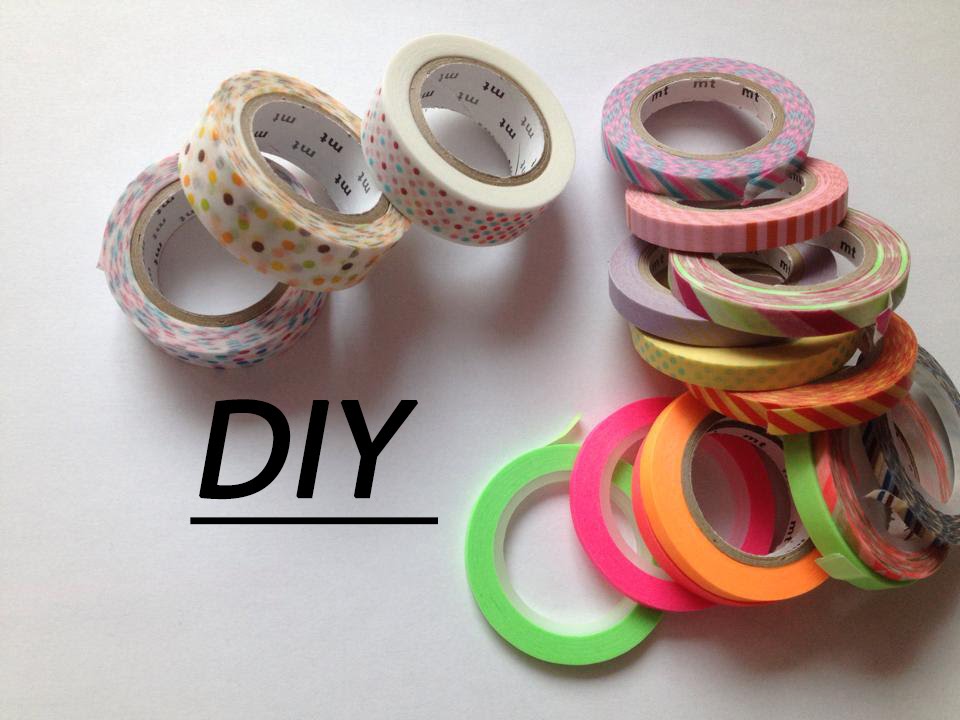 DIY - Que faire avec du Washi tape ? (PPP)