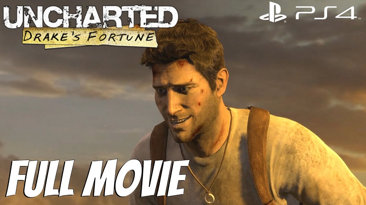 Uncharted Drake's Fortune Remastered - All Cutscenes / Full Movie [1080p 60fps]