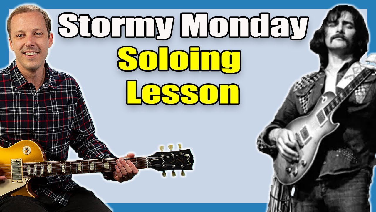 Урок гитарного соло «Stormy Monday» (группа Allman Brothers Band)