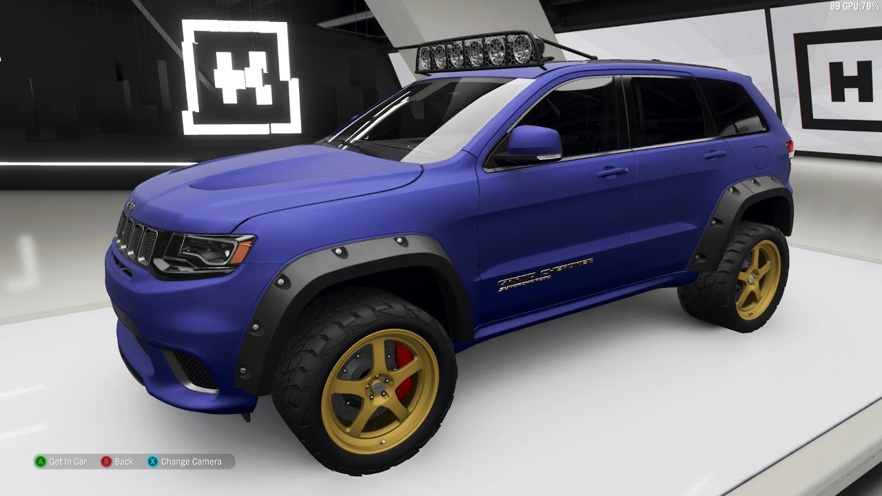 Forza Horizon 4 - 2018 Jeep Grand Cherokee Trackhawk - Customize and Drive