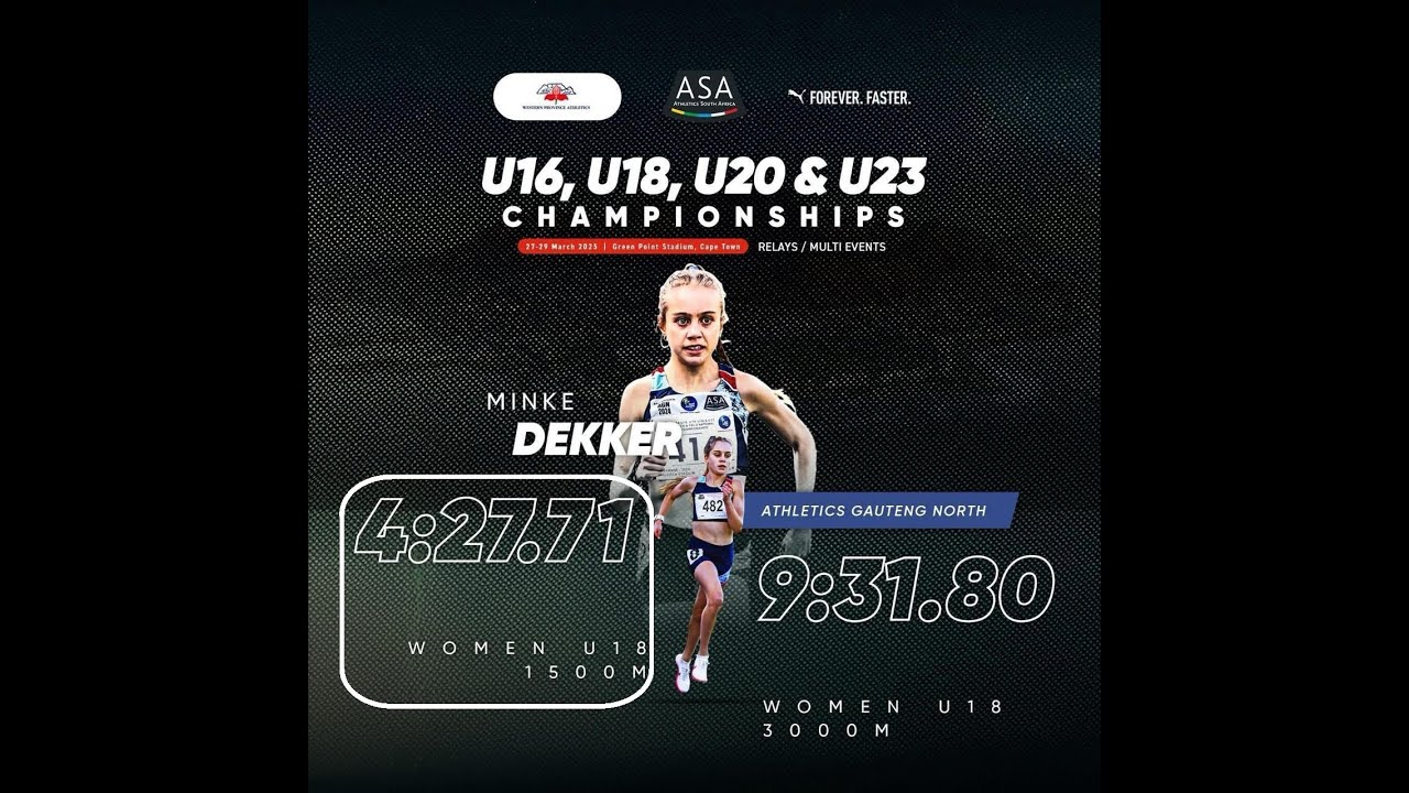 ASA Champs 2025 1500m final W18