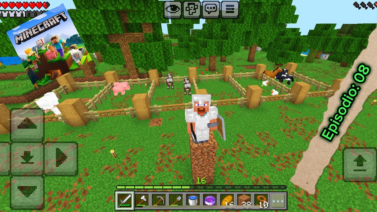 Ya tengo granja de Animales. Episodio: 08 ((Serie De Minecraft))