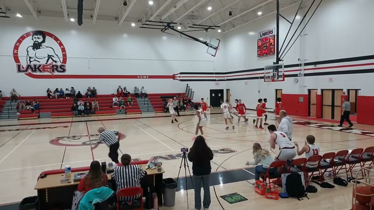 Bowler Varsity Boys Basketball vs. White Lake (2nd half) 2026