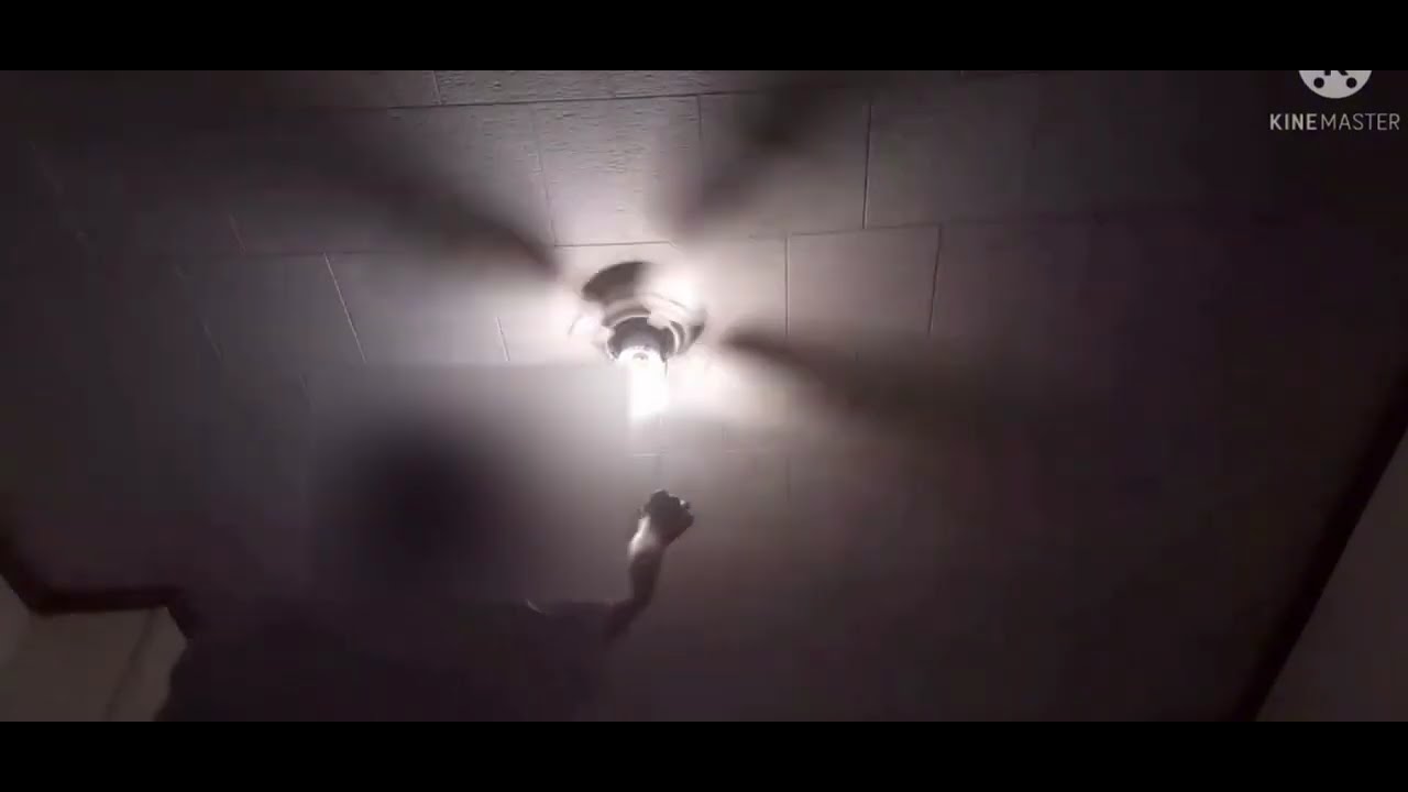 42&rdquo; Hometrends Hugger Ceiling Fan on all speeds
