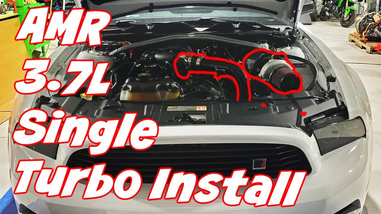 How to Turbo A 2011-2014 3.7 S197 V6 Mustang (AMR S197 3.7L V6 Turbo Kit)