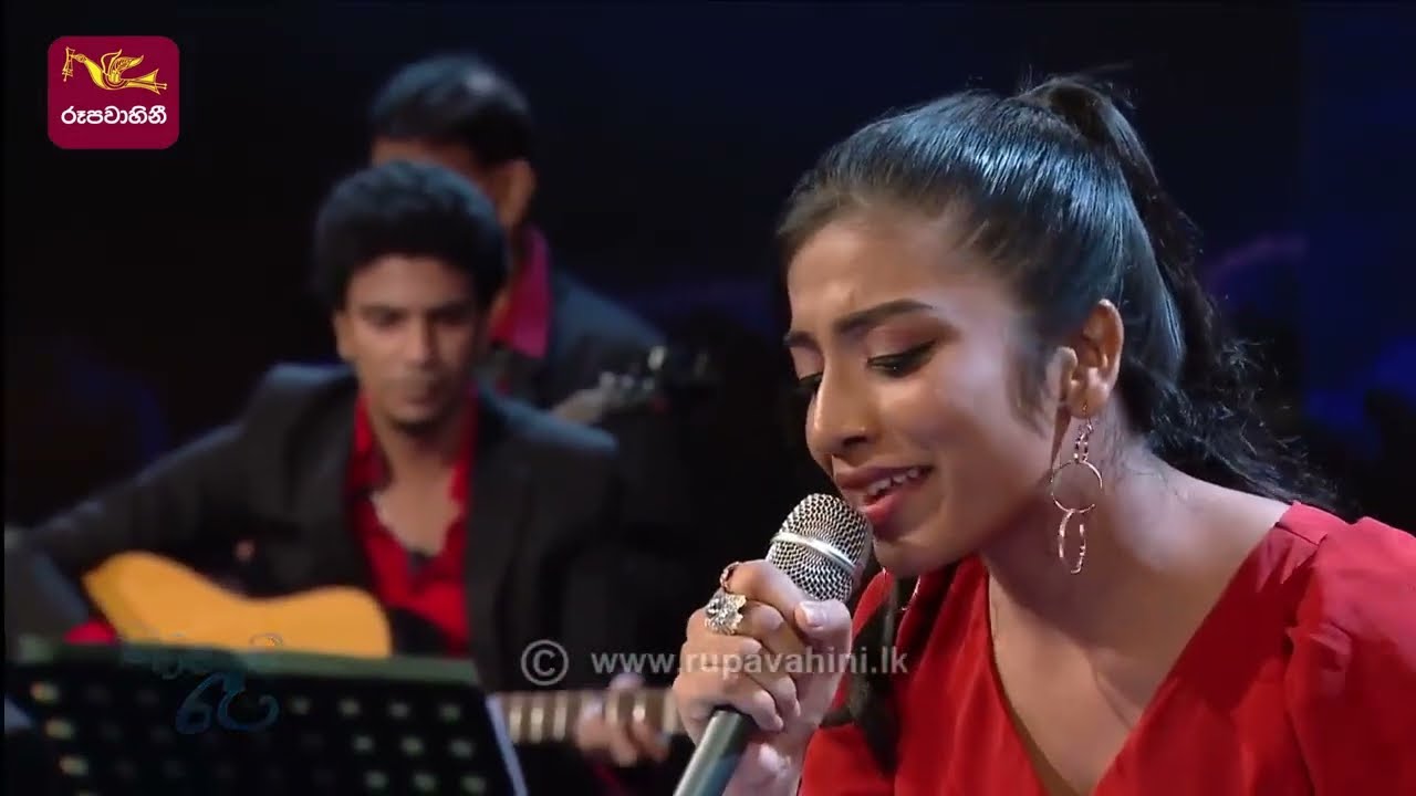 Naveesha sooriyarachchi in Sihinayaki Ra Musical Programme