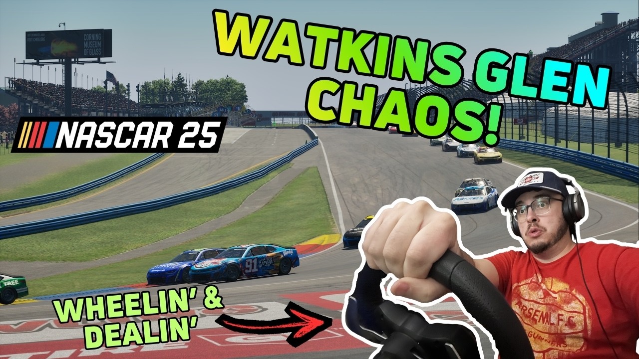 Bounce Back at The Glen? NASCAR 25 League Race