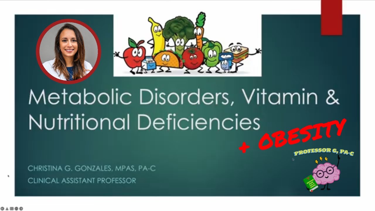 ALL ABOUT Vitamins, Metabolic Disorders & Obesity: Understanding Clinical Medicine