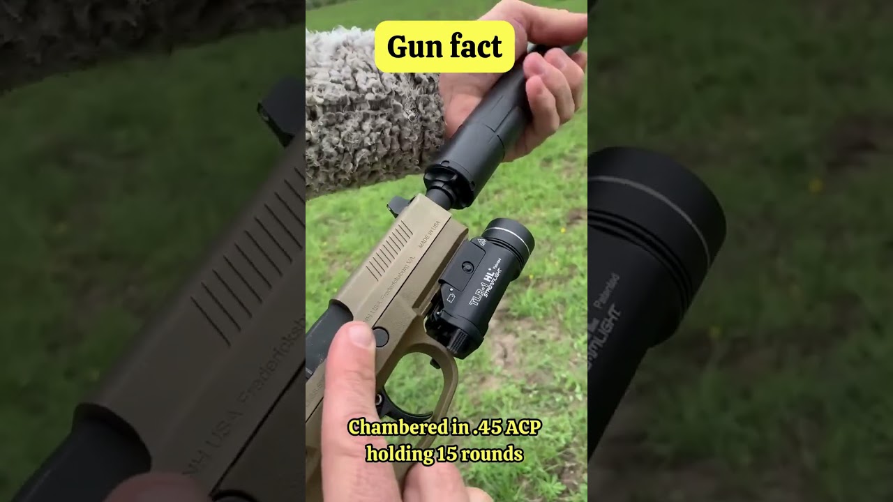 FN FNX-45 Tactical .45 ACP operators pistol